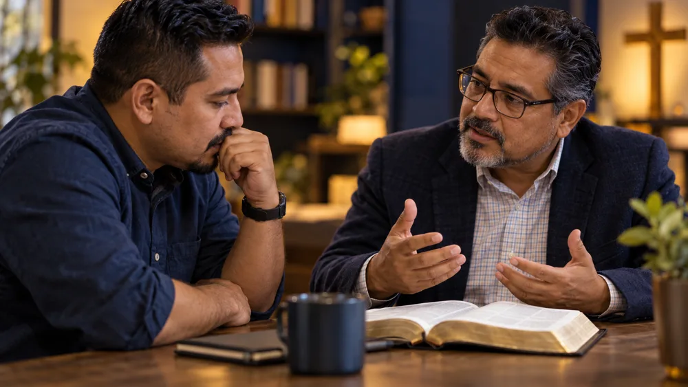 Mentoría pastoral en una conversación personal